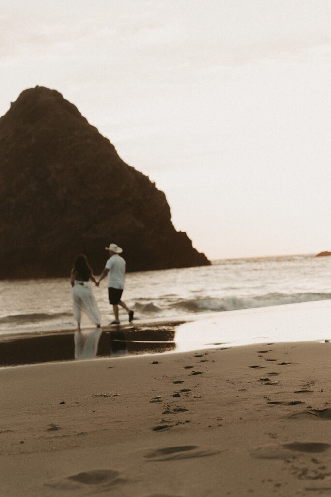 Jace and Danika's Whaleshead Beach elopement in southern Oregon.