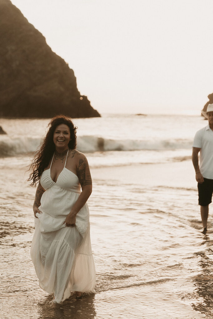 Jace and Danika's Whaleshead Beach elopement in southern Oregon.