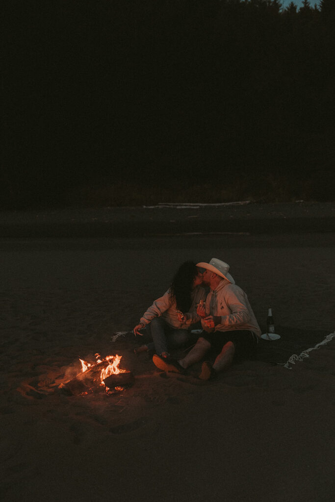 Jace and Danika's Whaleshead Beach elopement in southern Oregon.