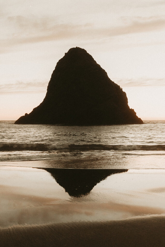 Jace and Danika's Whaleshead Beach elopement in southern Oregon.