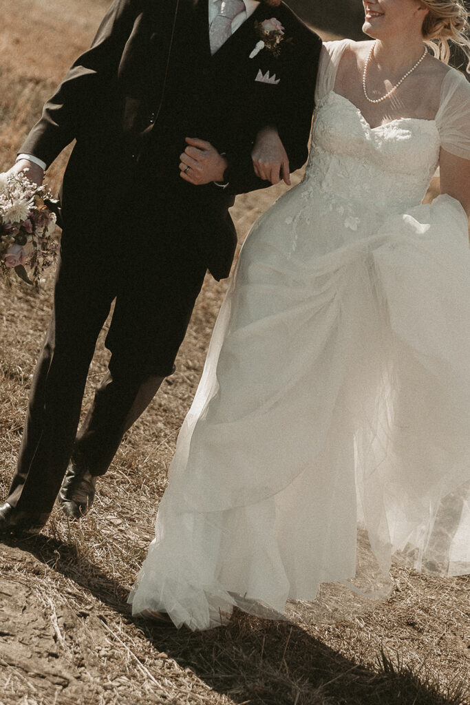 Spring micro wedding at Blue Springs Lake, Missouri.